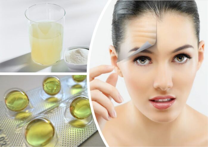 serum met vitamines voor gezichtshuidverjonging