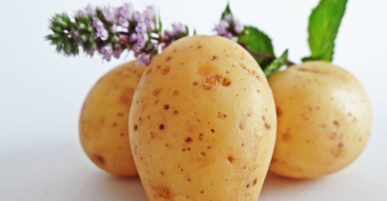 verjongende masker aardappelen