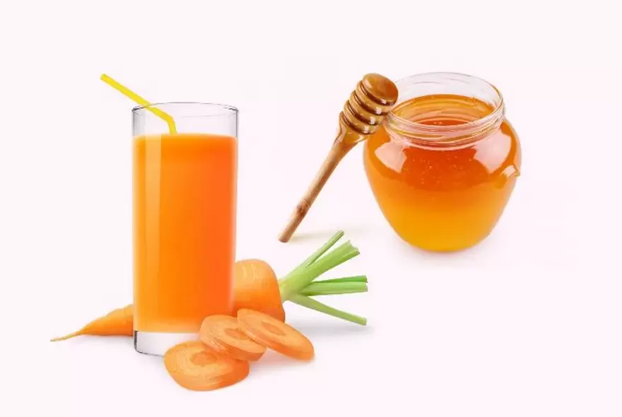 wortelen en honing voor huidverjonging